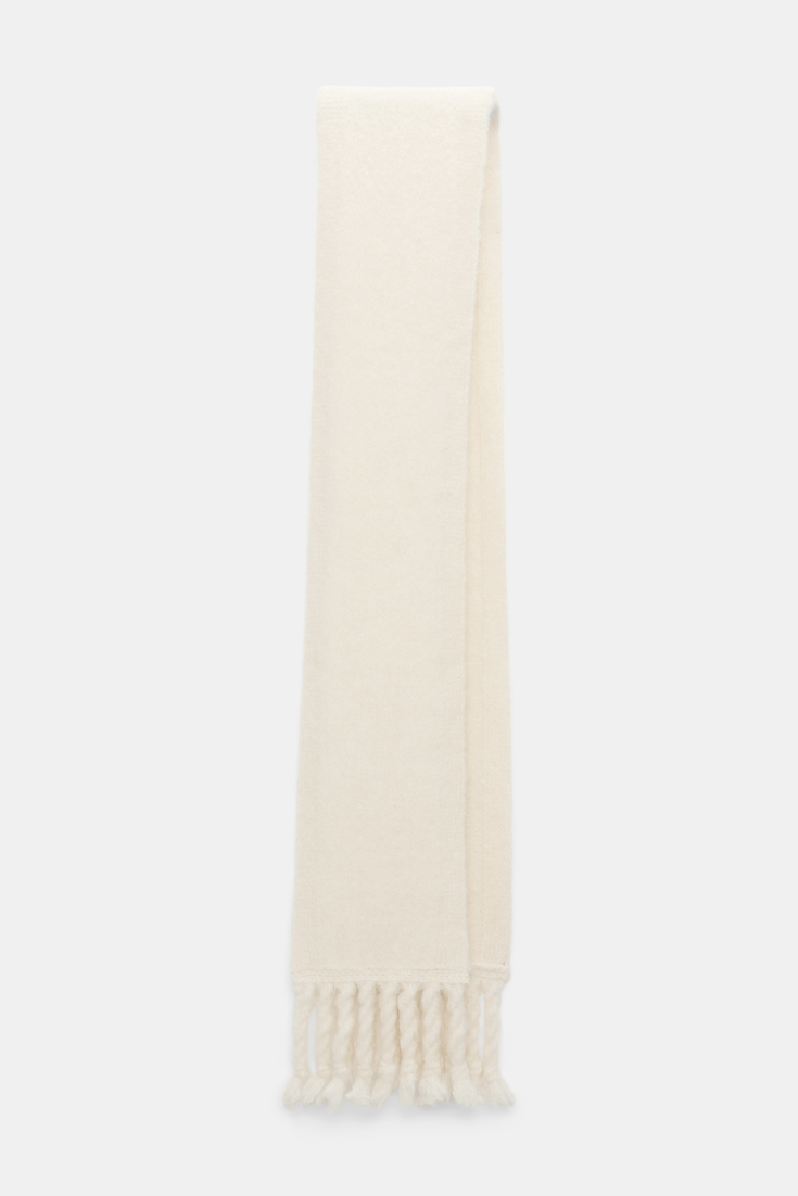Dorothee Schumacher Schal aus Alpaka-Garn camellia white
