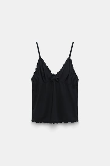 Dorothee Schumacher Lingerie Top aus technischem Jersey pure black