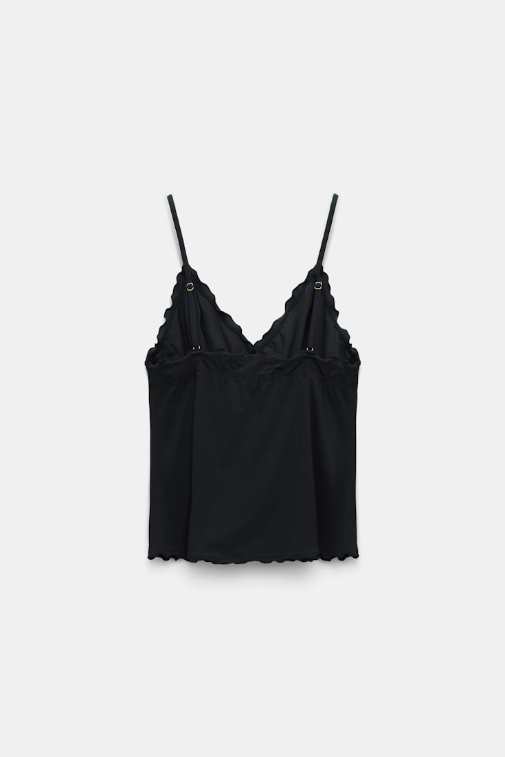 Dorothee Schumacher Technical jersey camisole pure black