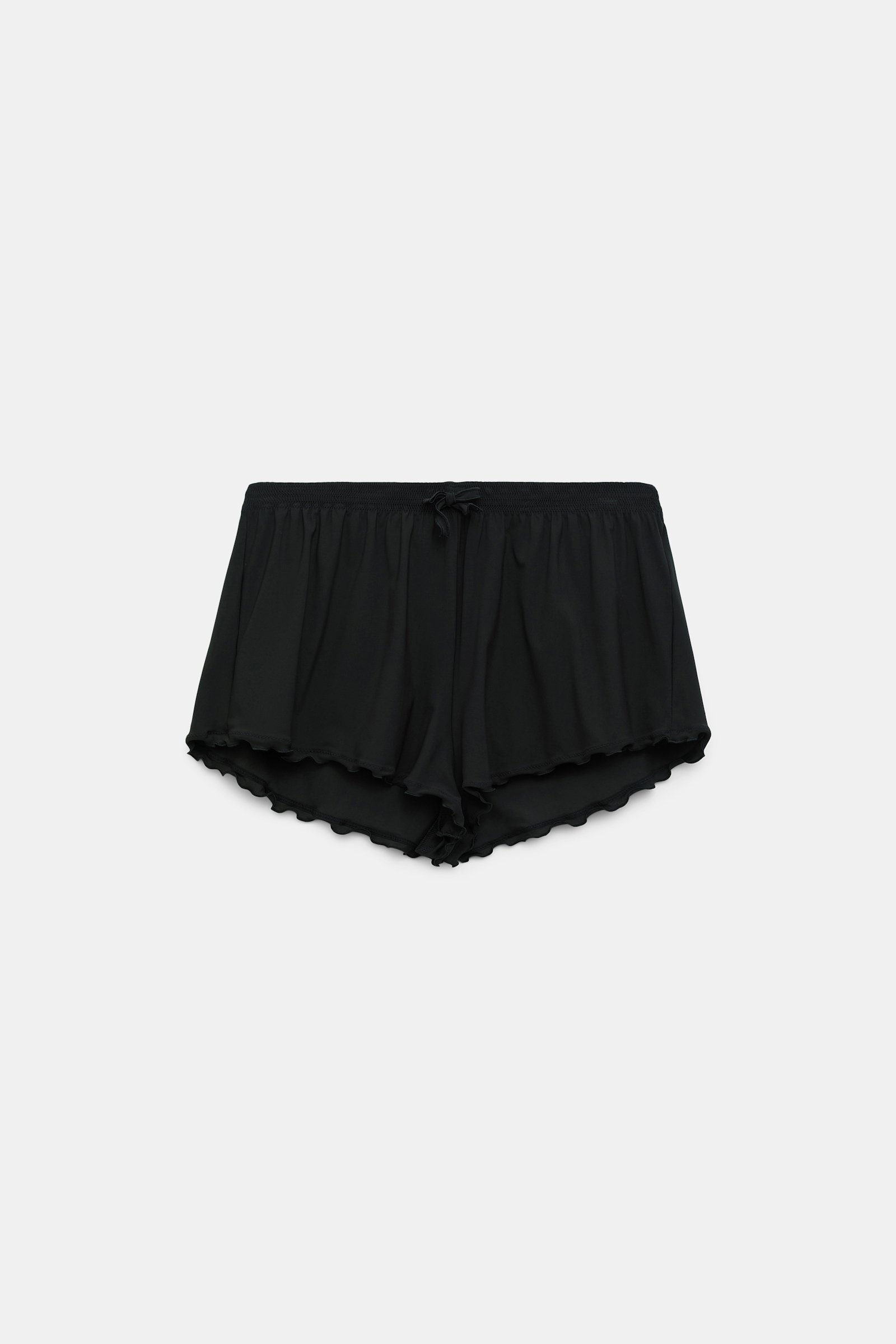 Dorothee Schumacher Technical jersey lingerie shorts pure black