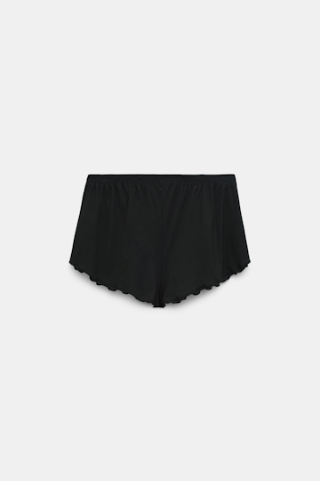 Dorothee Schumacher Technical jersey lingerie shorts pure black