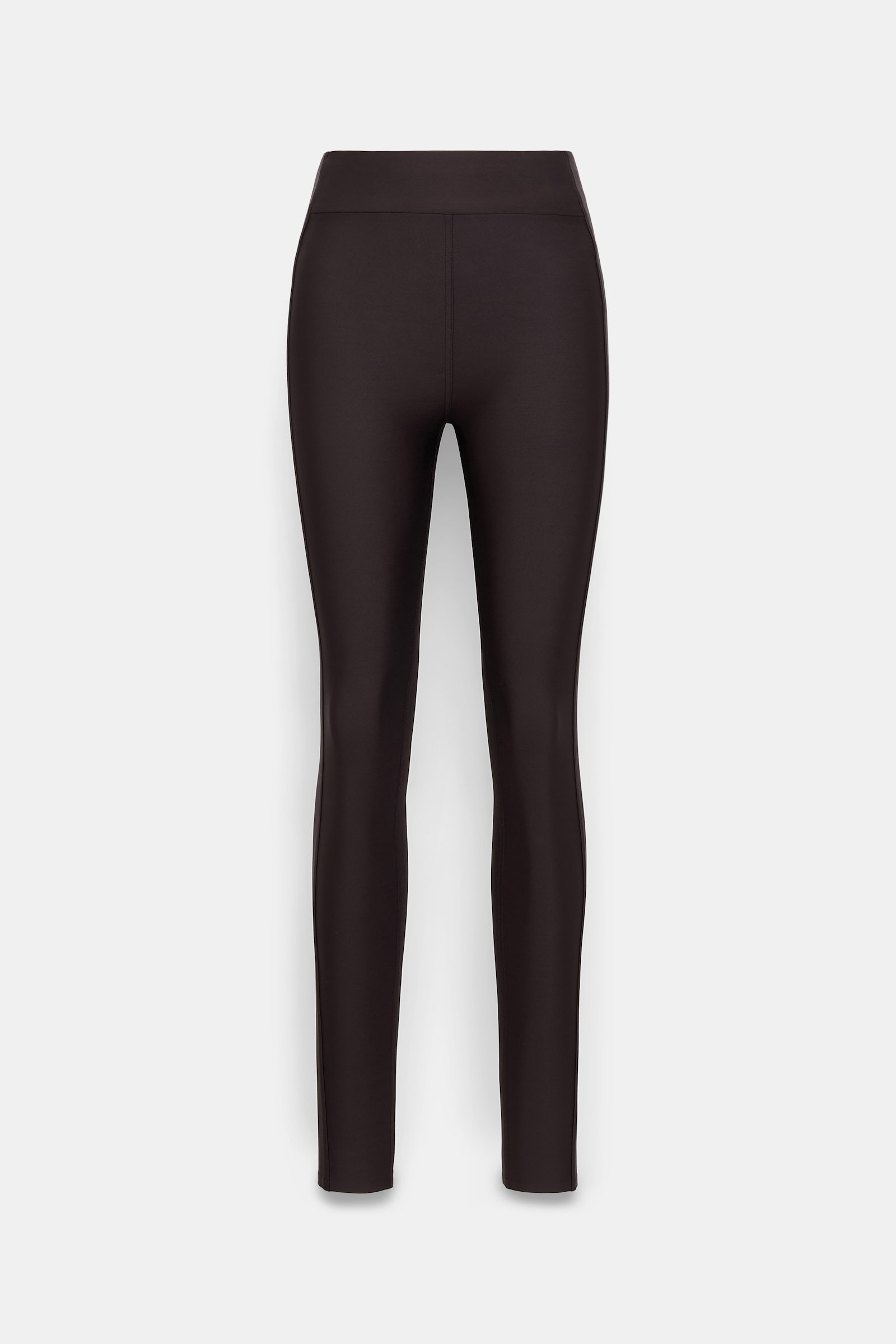 Dorothee Schumacher Leggings with side panel dark chocolate