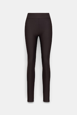 Dorothee Schumacher Leggings mit Seiteneinsatz dark chocolate