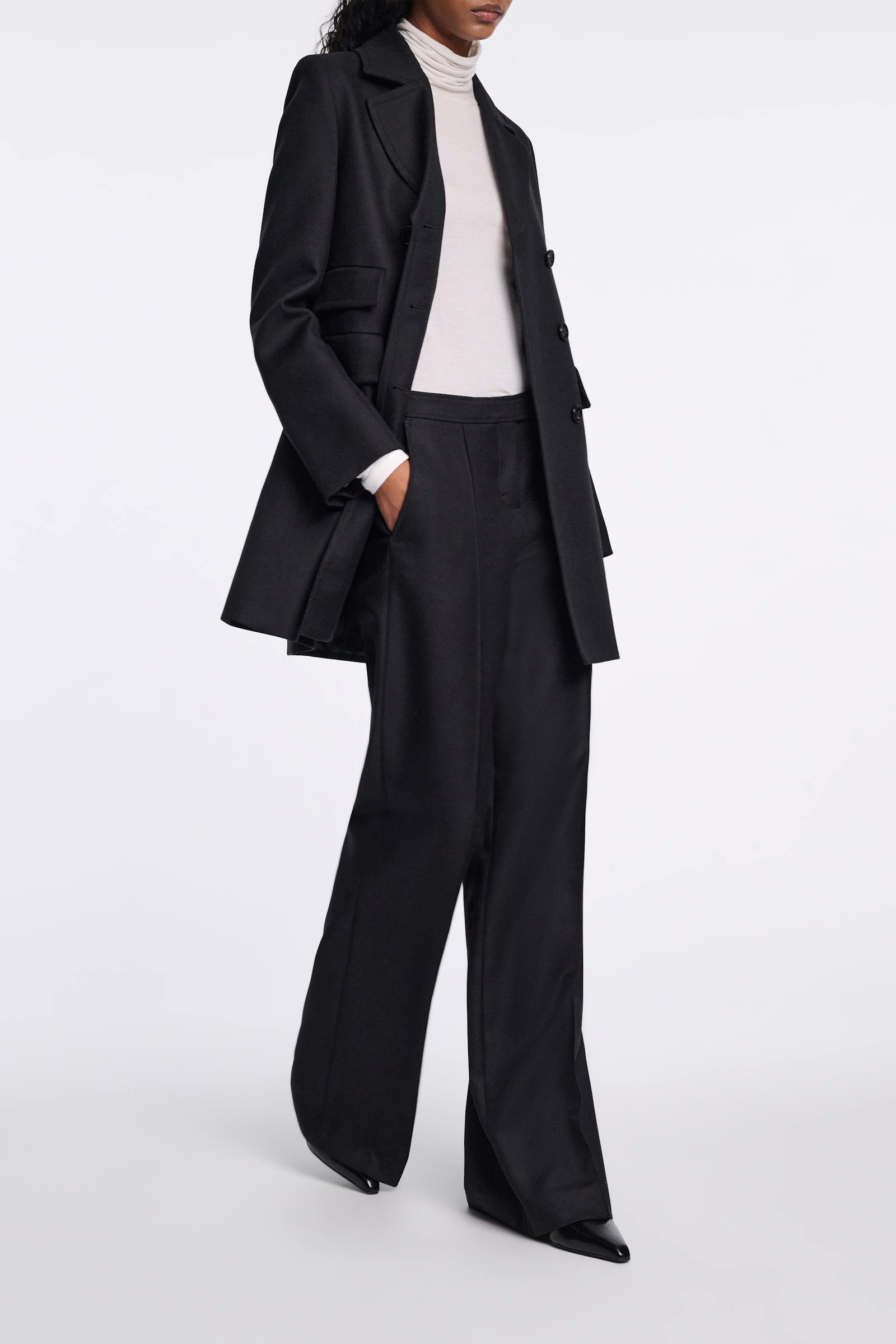 Dorothee Schumacher Long sleeve turtleneck eggshell
