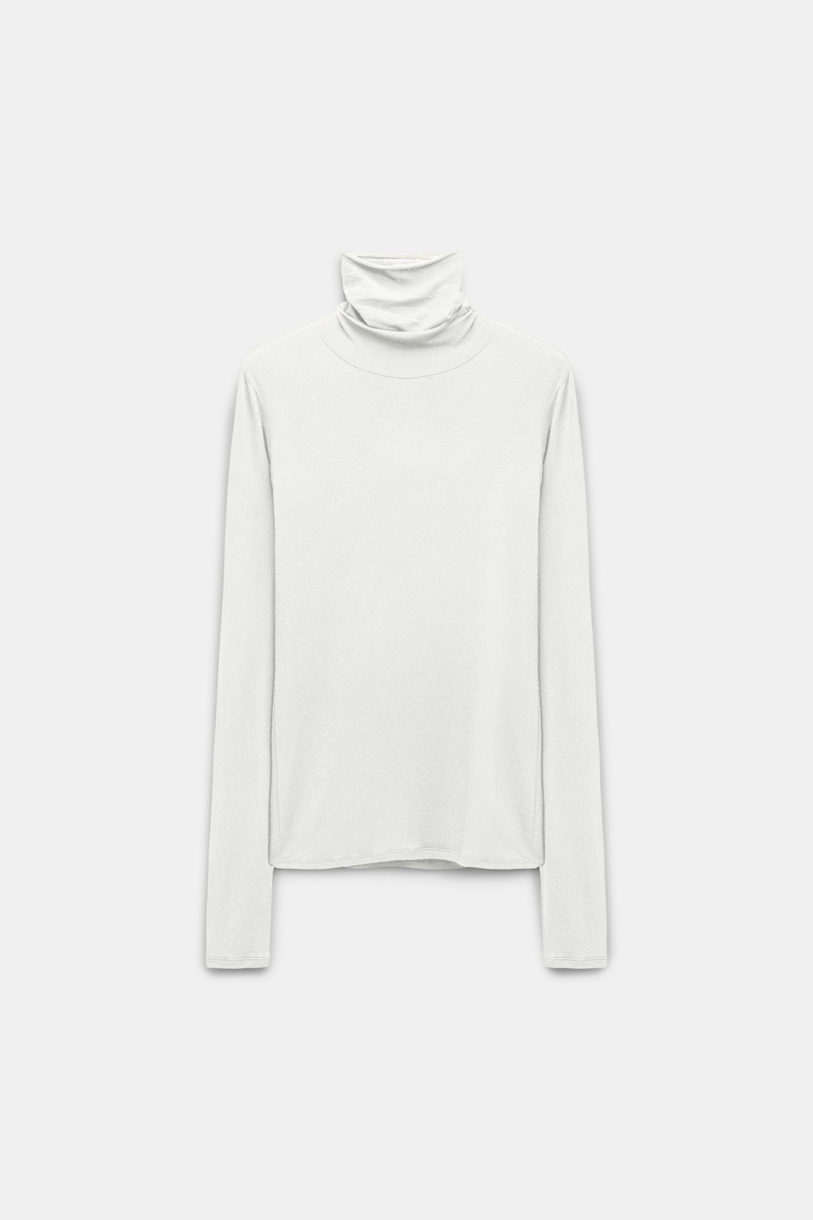 Dorothee Schumacher Long sleeve turtleneck eggshell