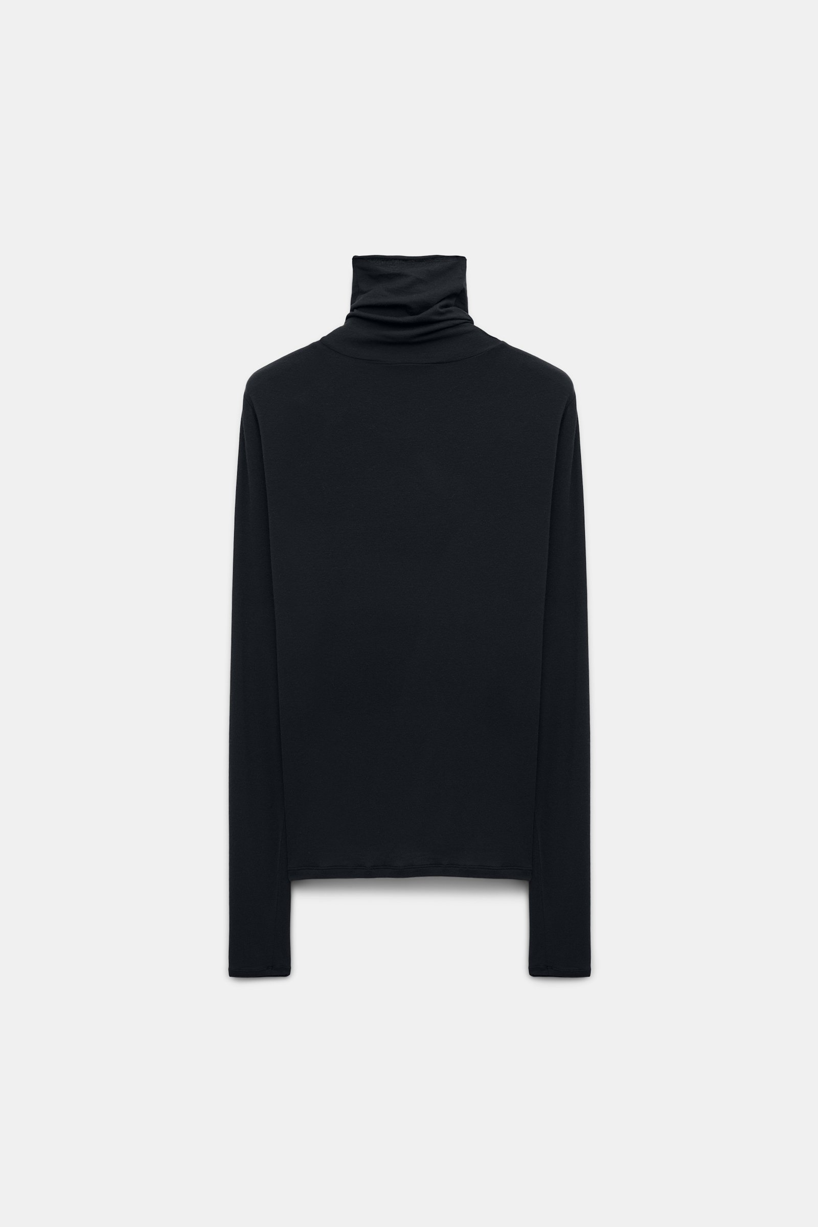 Dorothee Schumacher Long sleeve turtleneck pure black