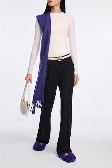 Dorothee Schumacher Long sleeve T-shirt eggshell