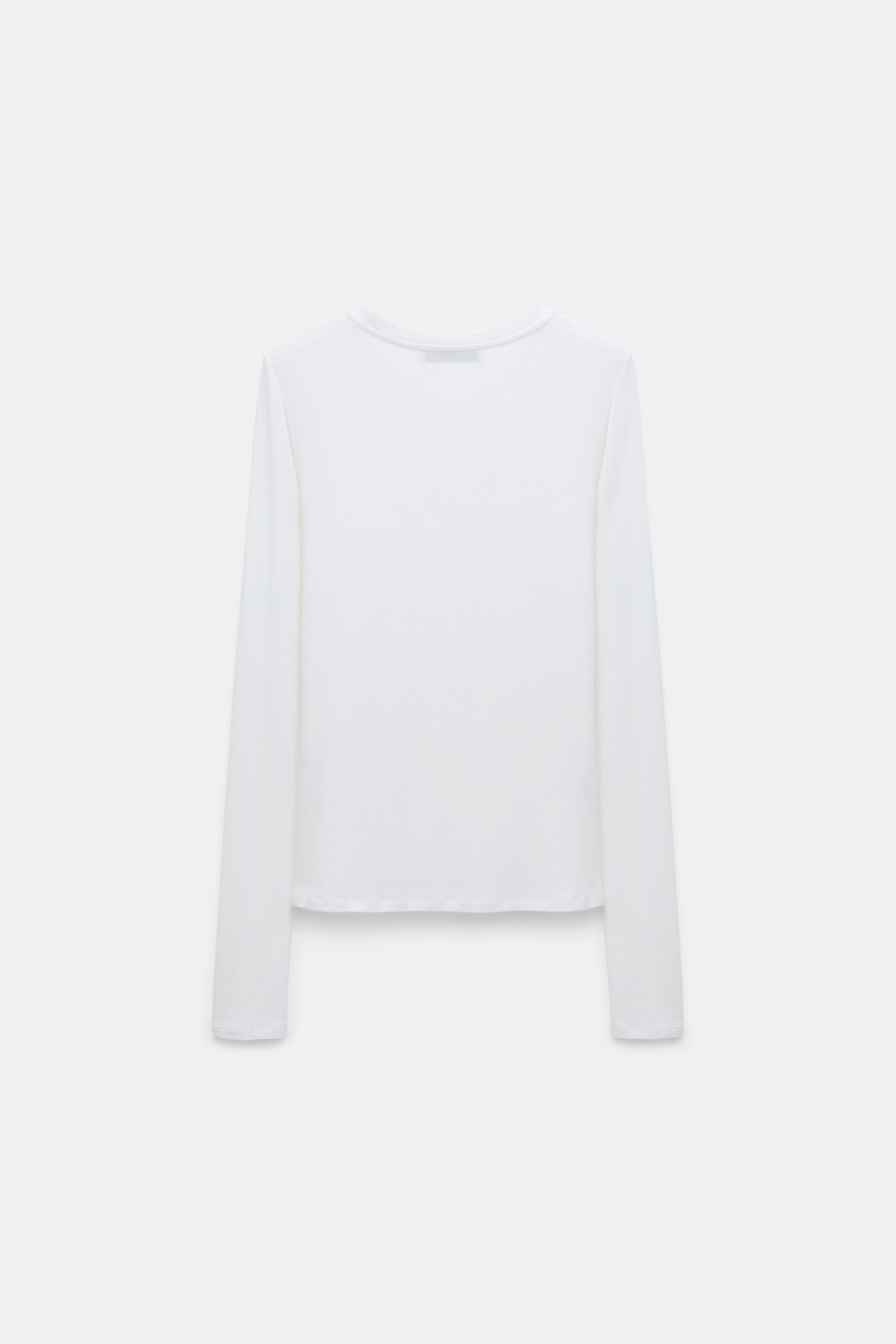 Dorothee Schumacher Long sleeve T-shirt eggshell