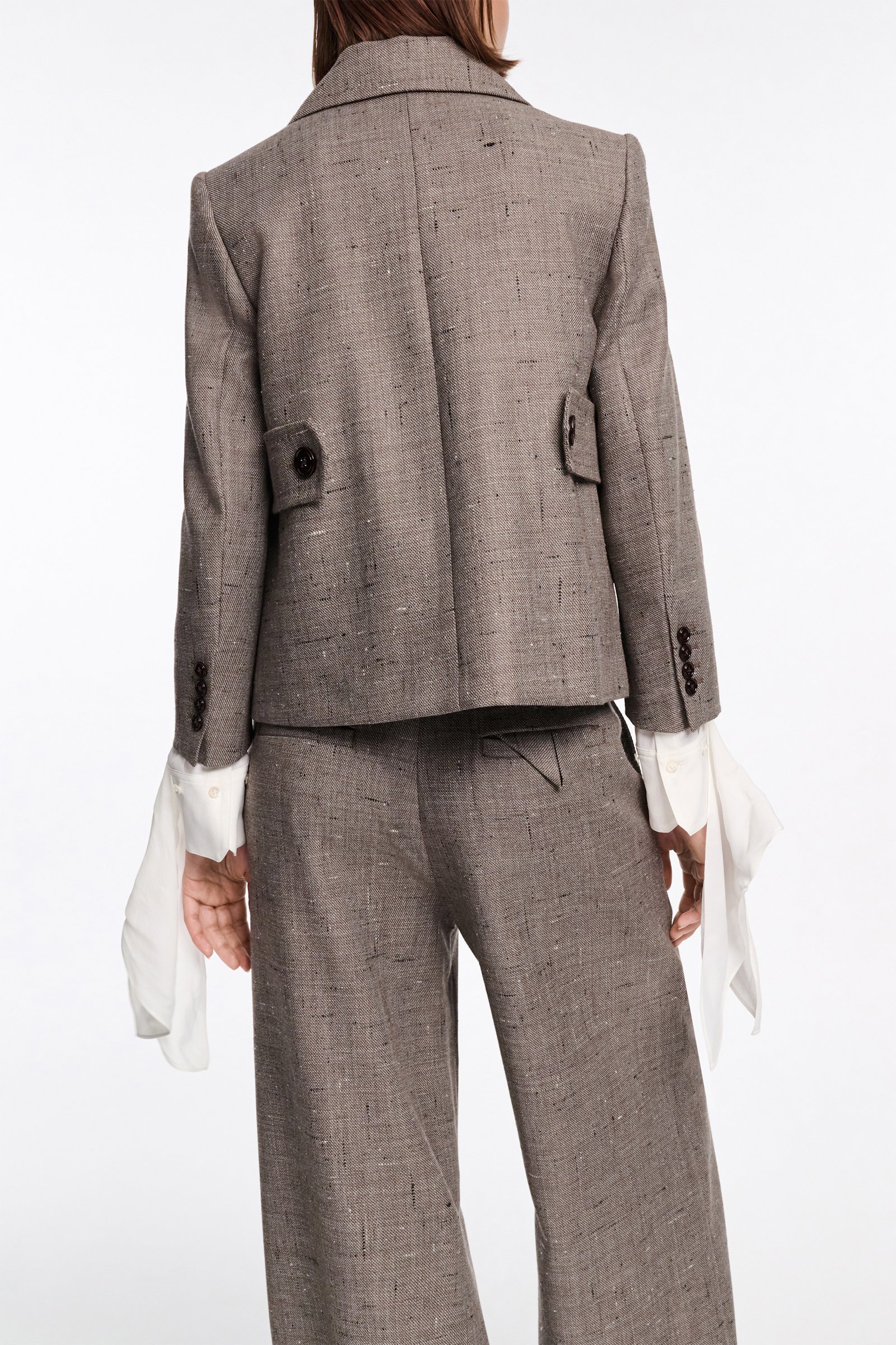 Dorothee Schumacher Boxy Blazer pepper & chocoloate