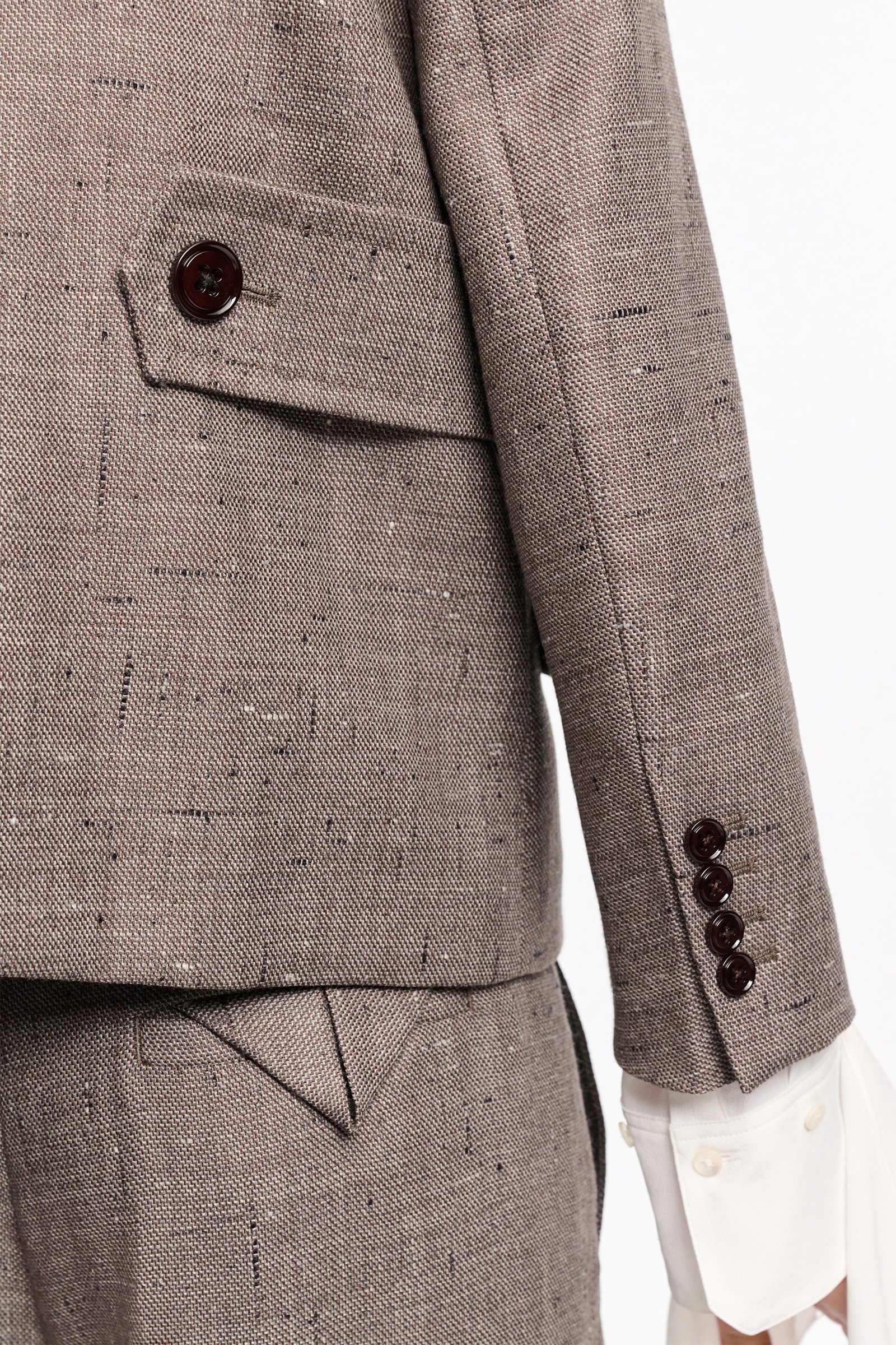 Dorothee Schumacher Boxy Blazer pepper & chocoloate