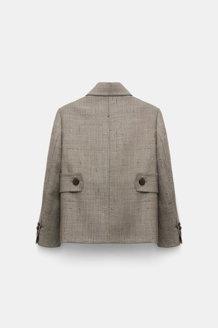 Dorothee Schumacher Boxy Blazer pepper & chocoloate