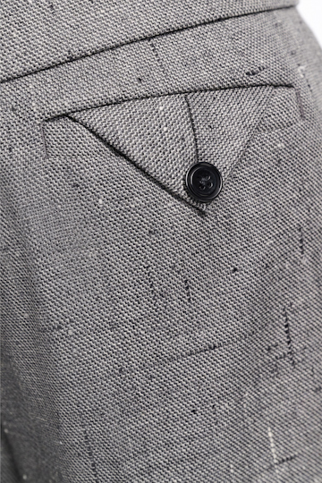 Dorothee Schumacher Wide leg pants in virgin wool pepper & salt