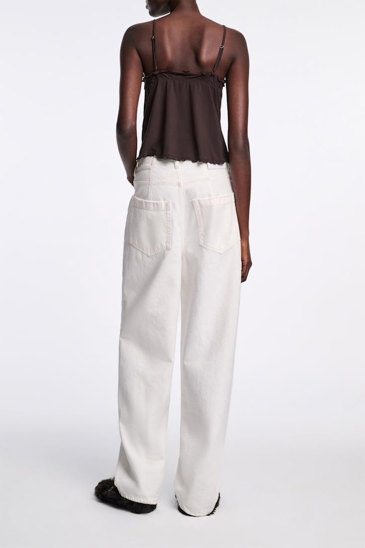 Dorothee Schumacher Baggy jeans pure white