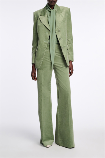 Dorothee Schumacher Corduroy blazer mistletoe