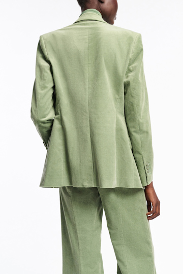 Dorothee Schumacher Corduroy blazer mistletoe