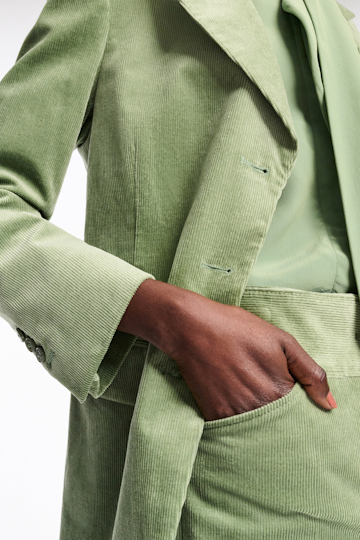 Dorothee Schumacher Corduroy blazer mistletoe