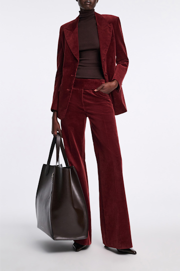 Dorothee Schumacher Corduroy blazer maroon