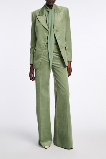 Dorothee Schumacher Cord Hose mit ausgestelltem Bein mistletoe