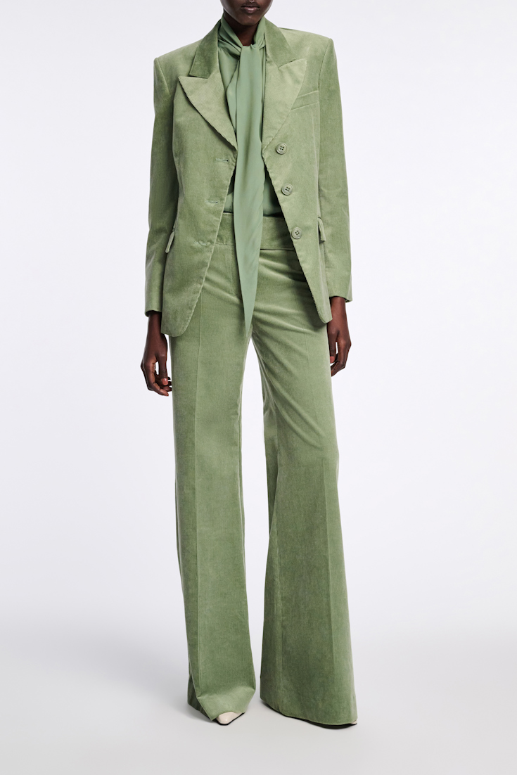 Dorothee Schumacher Cord Hose mit ausgestelltem Bein mistletoe