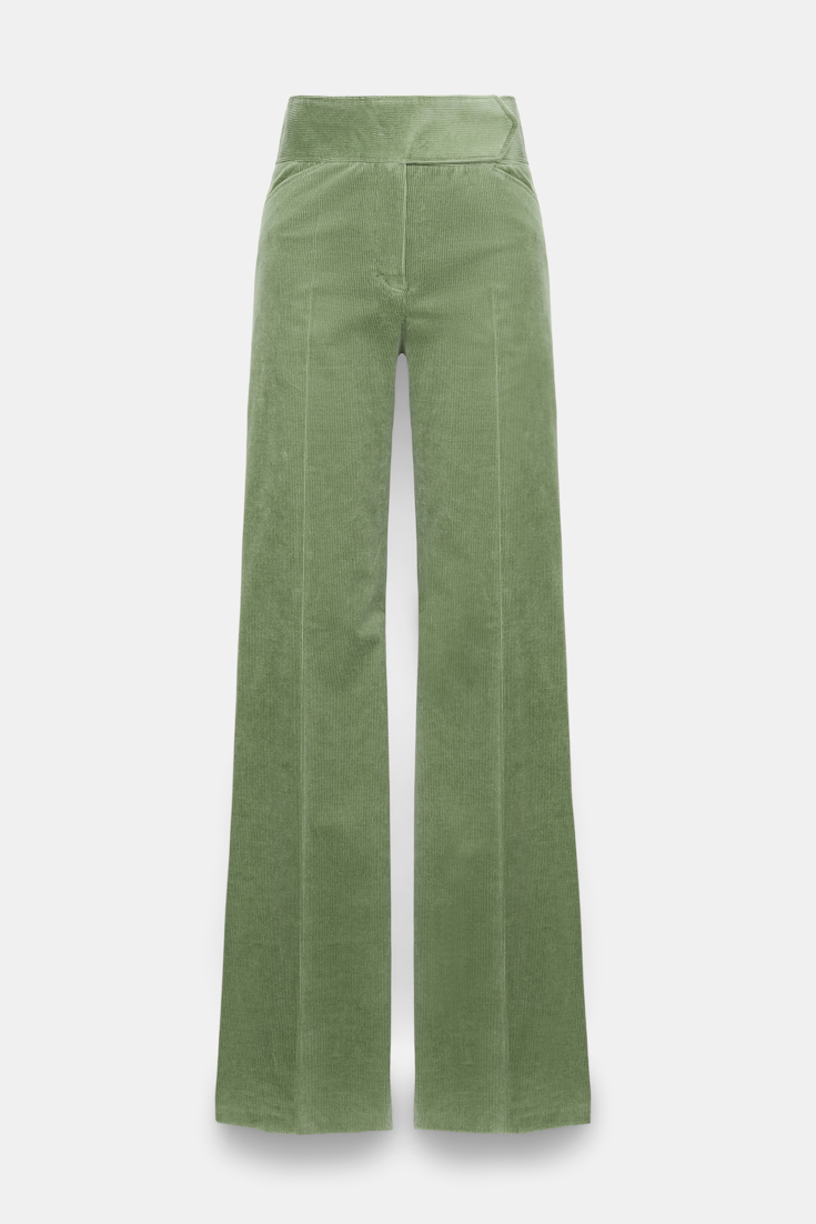 Dorothee Schumacher Cord Hose mit ausgestelltem Bein mistletoe
