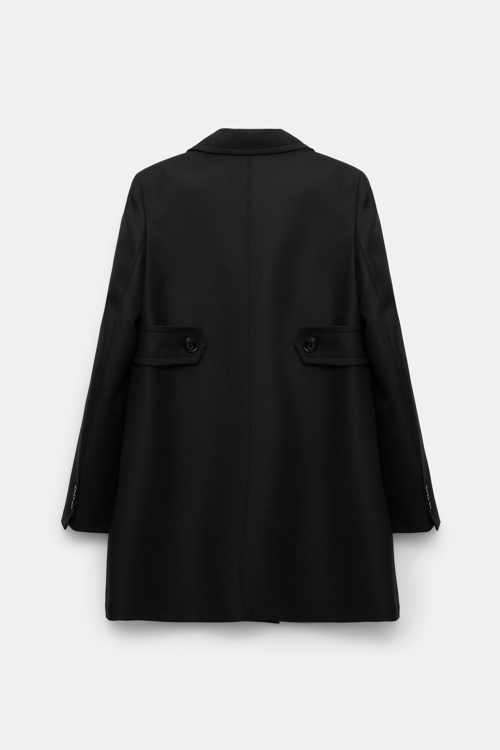Dorothee Schumacher Zweireihiger Kurzmantel pure black