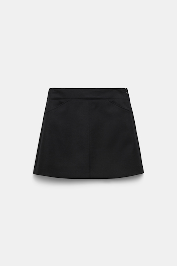 Dorothee Schumacher Minirock mit integrierten Shorts pure black