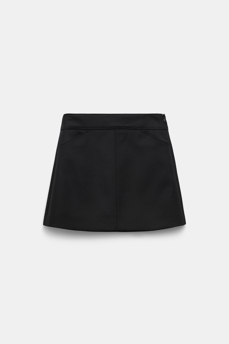 Dorothee Schumacher Minirock mit integrierten Shorts pure black
