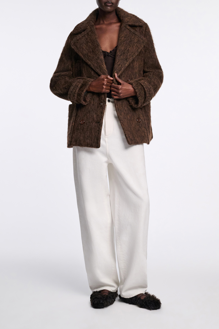 Dorothee Schumacher Zweireihige Caban-Jacke frappé