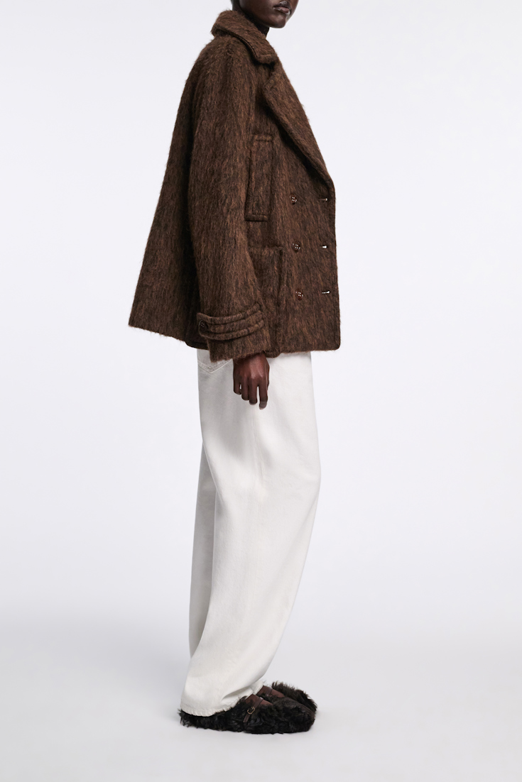 Dorothee Schumacher Zweireihige Caban-Jacke frappé