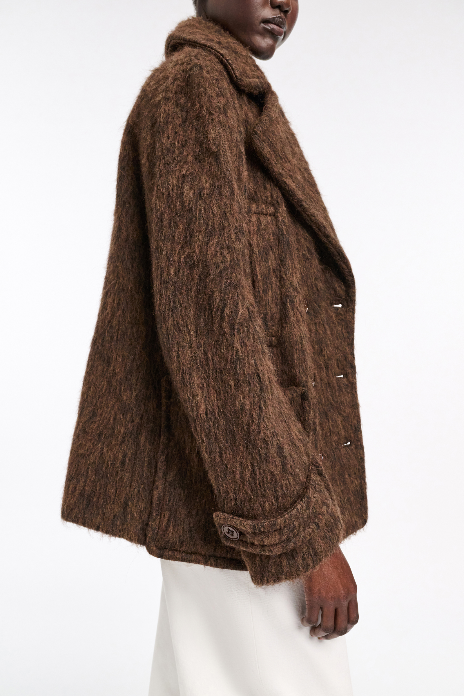 Dorothee Schumacher Zweireihige Caban-Jacke frappé