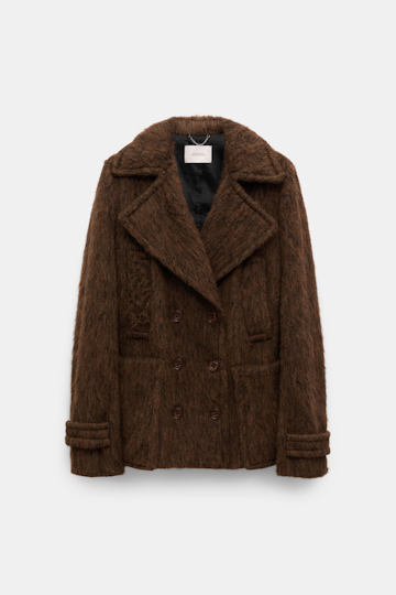 Dorothee Schumacher Zweireihige Caban-Jacke frappé