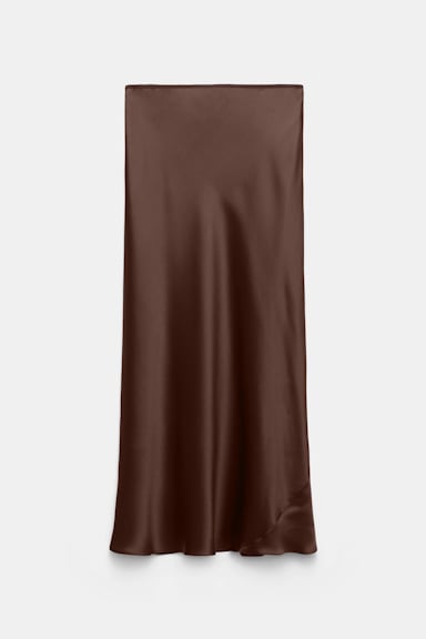 Dorothee Schumacher Bias-Cut Rock chocolate