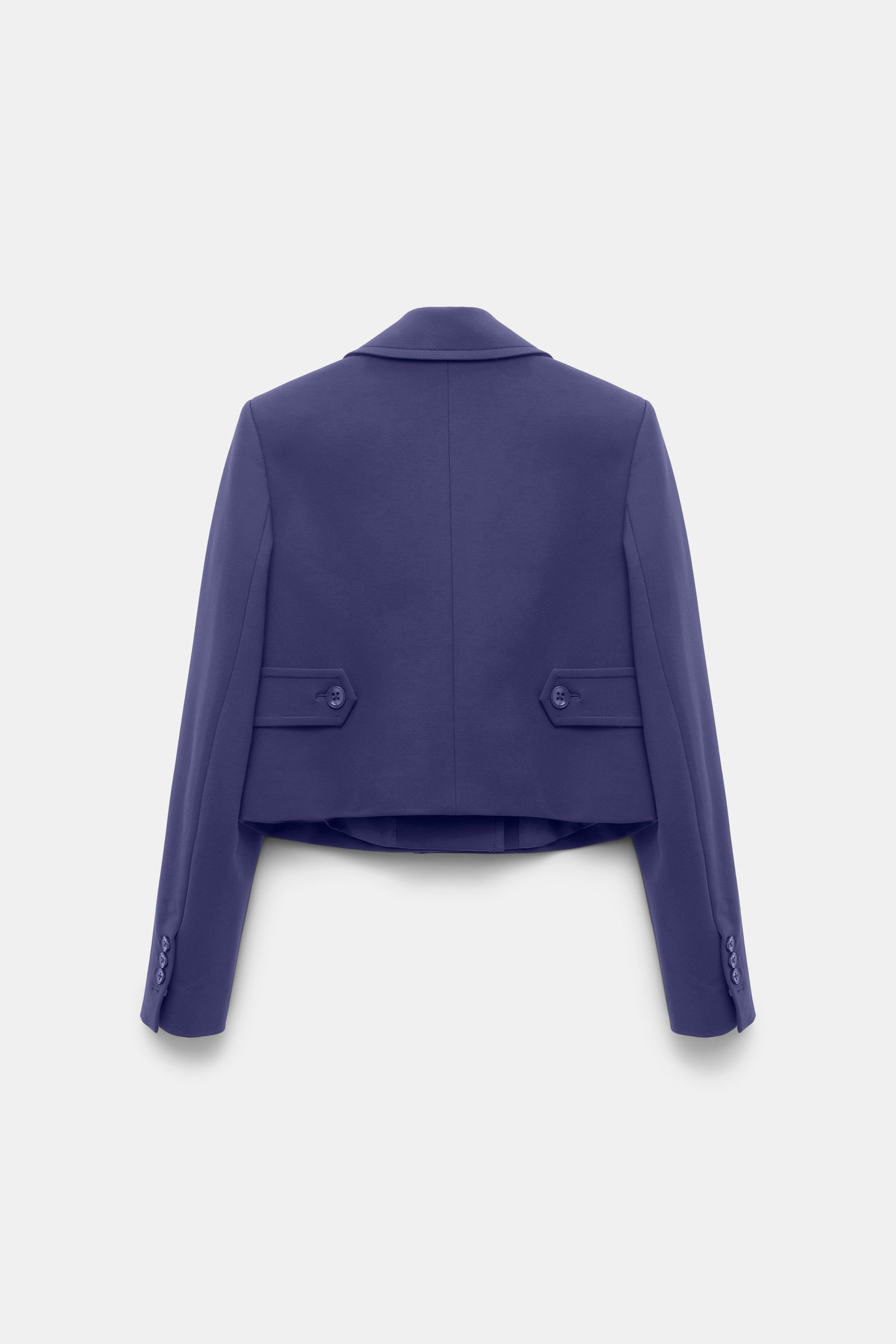 Dorothee Schumacher Cropped blazer in Punto Milano iris