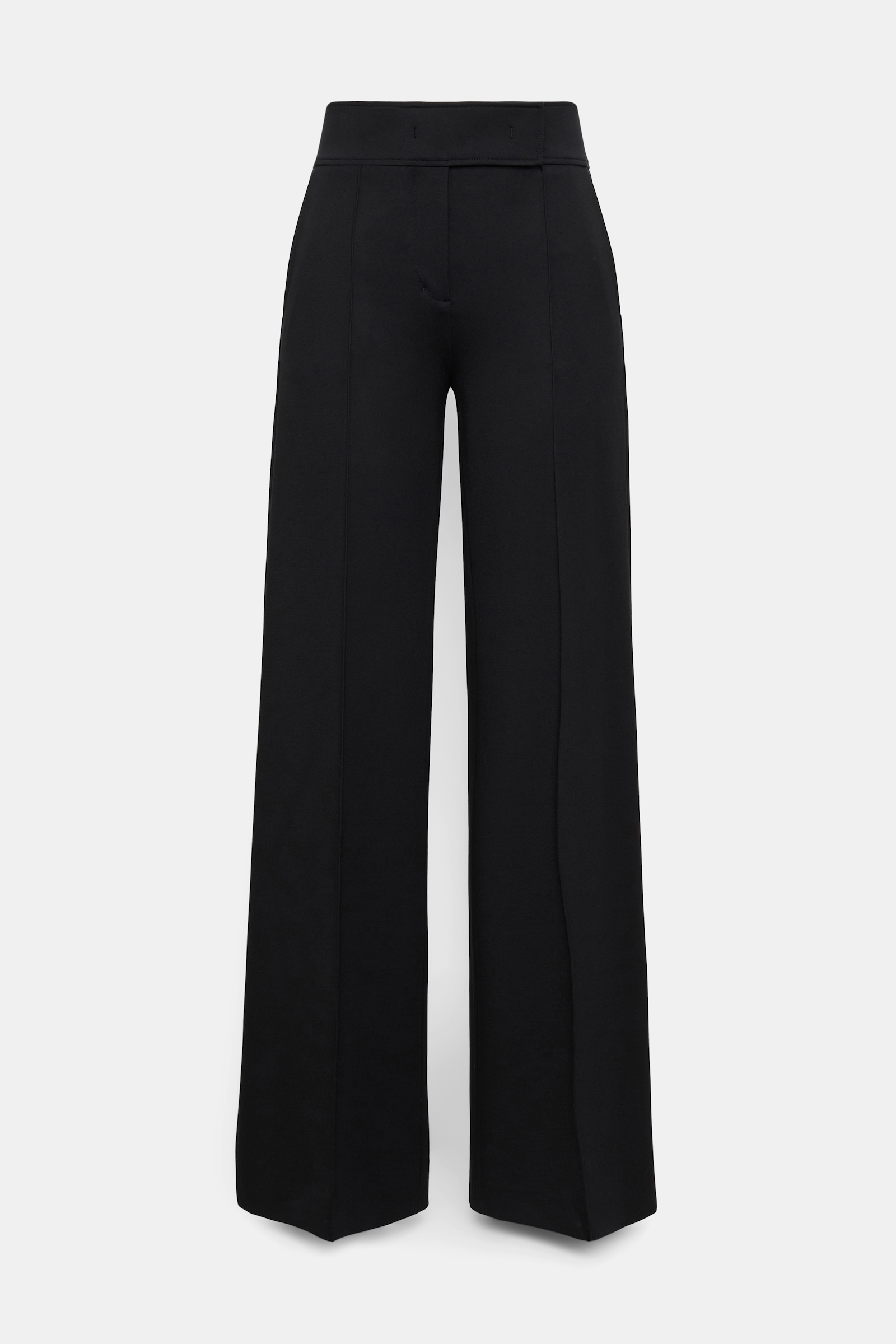 Dorothee Schumacher Wide leg pants in Punto Milano pure black