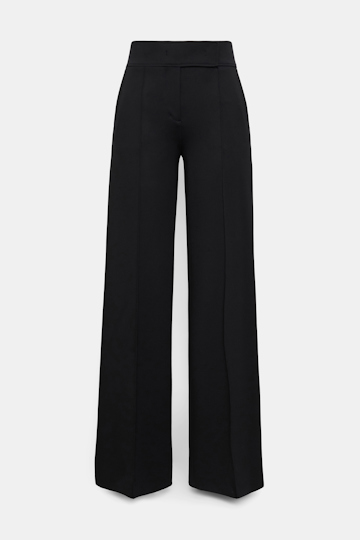 Dorothee Schumacher Wide leg pants in Punto Milano pure black
