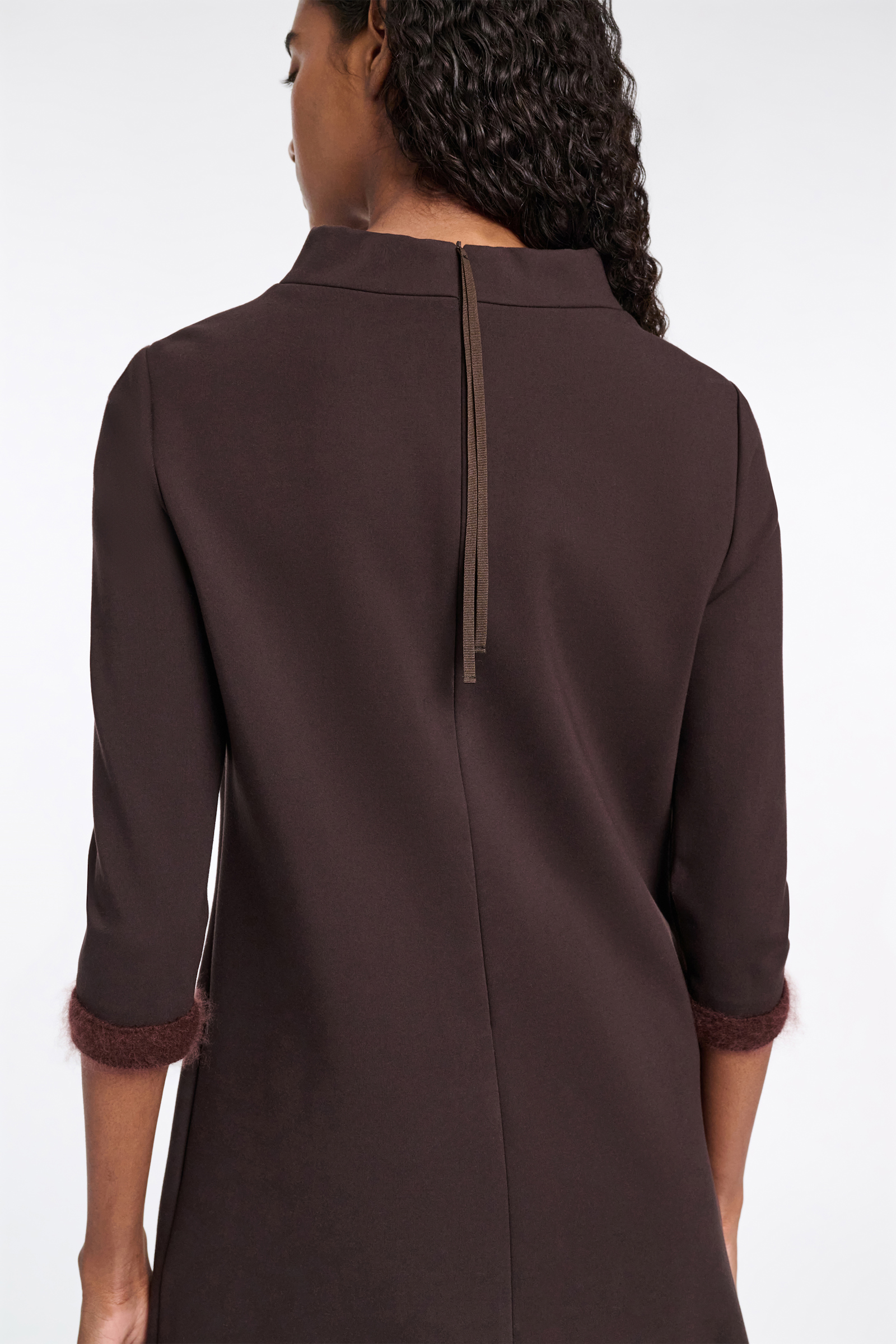 Dorothee Schumacher Shiftkleid aus Punto Milano dark chocolate