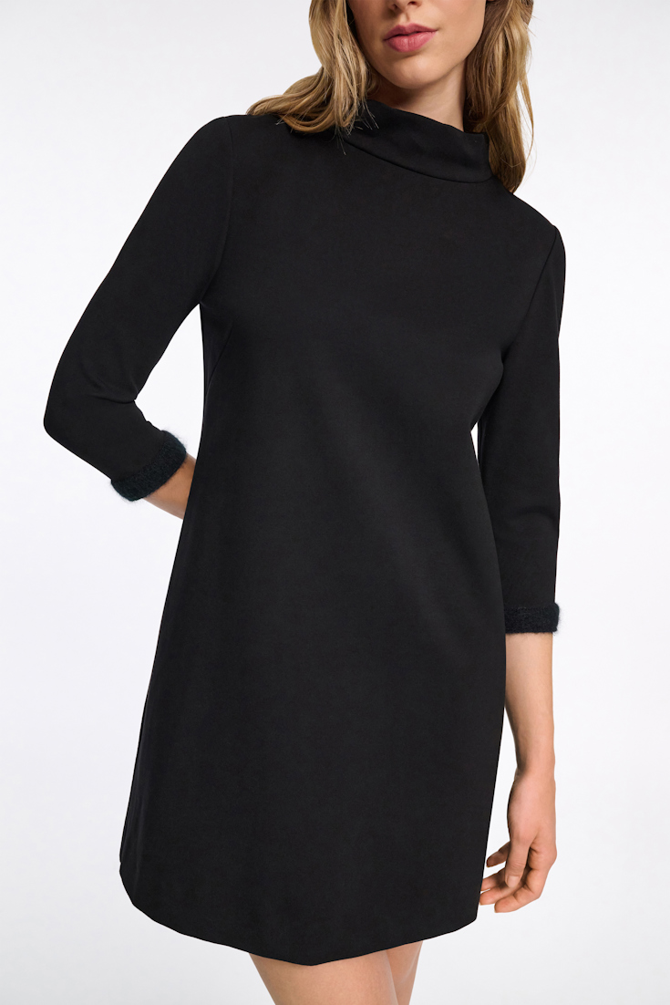 Dorothee Schumacher Shiftkleid aus Punto Milano pure black