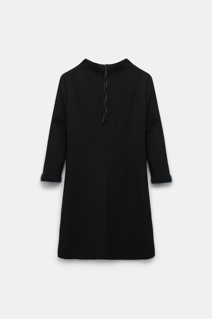 Dorothee Schumacher Shiftkleid aus Punto Milano pure black