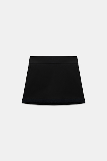 Dorothee Schumacher Miniskirt in Punto Milano pure black