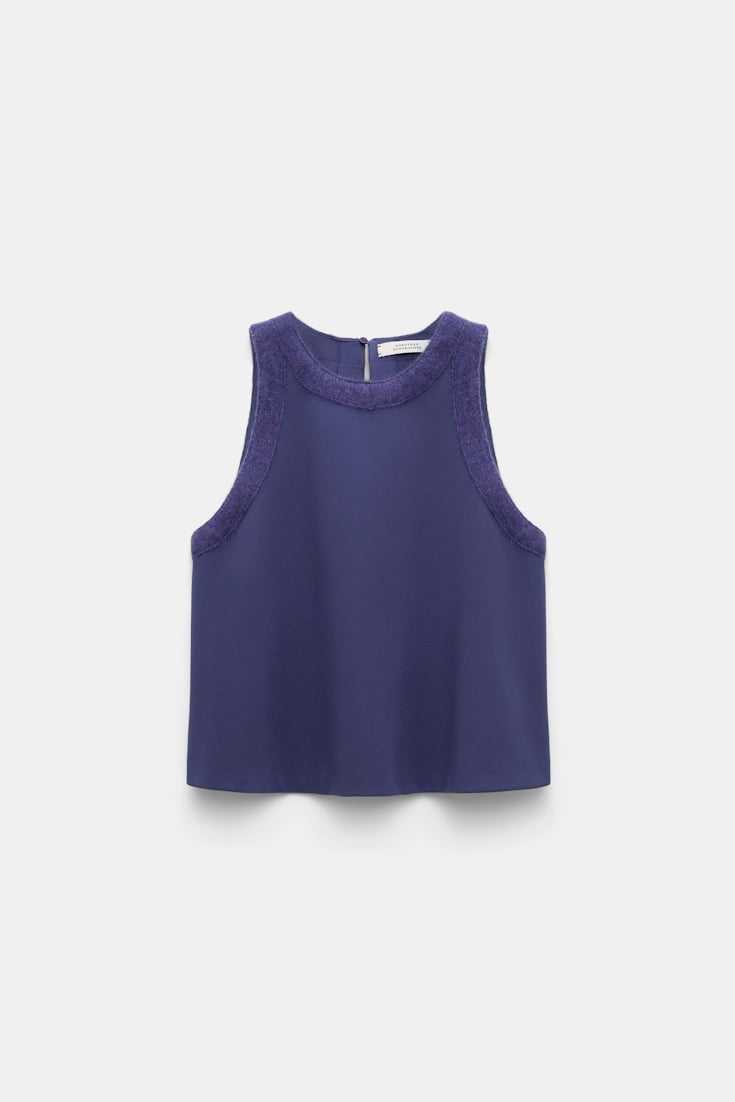 Dorothee Schumacher Top aus Punto Milano iris
