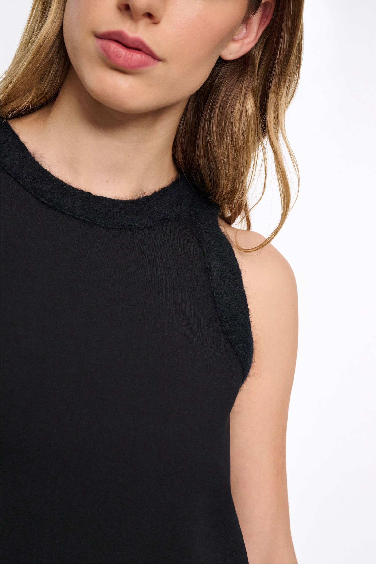 Dorothee Schumacher Shell in Punto Milano pure black