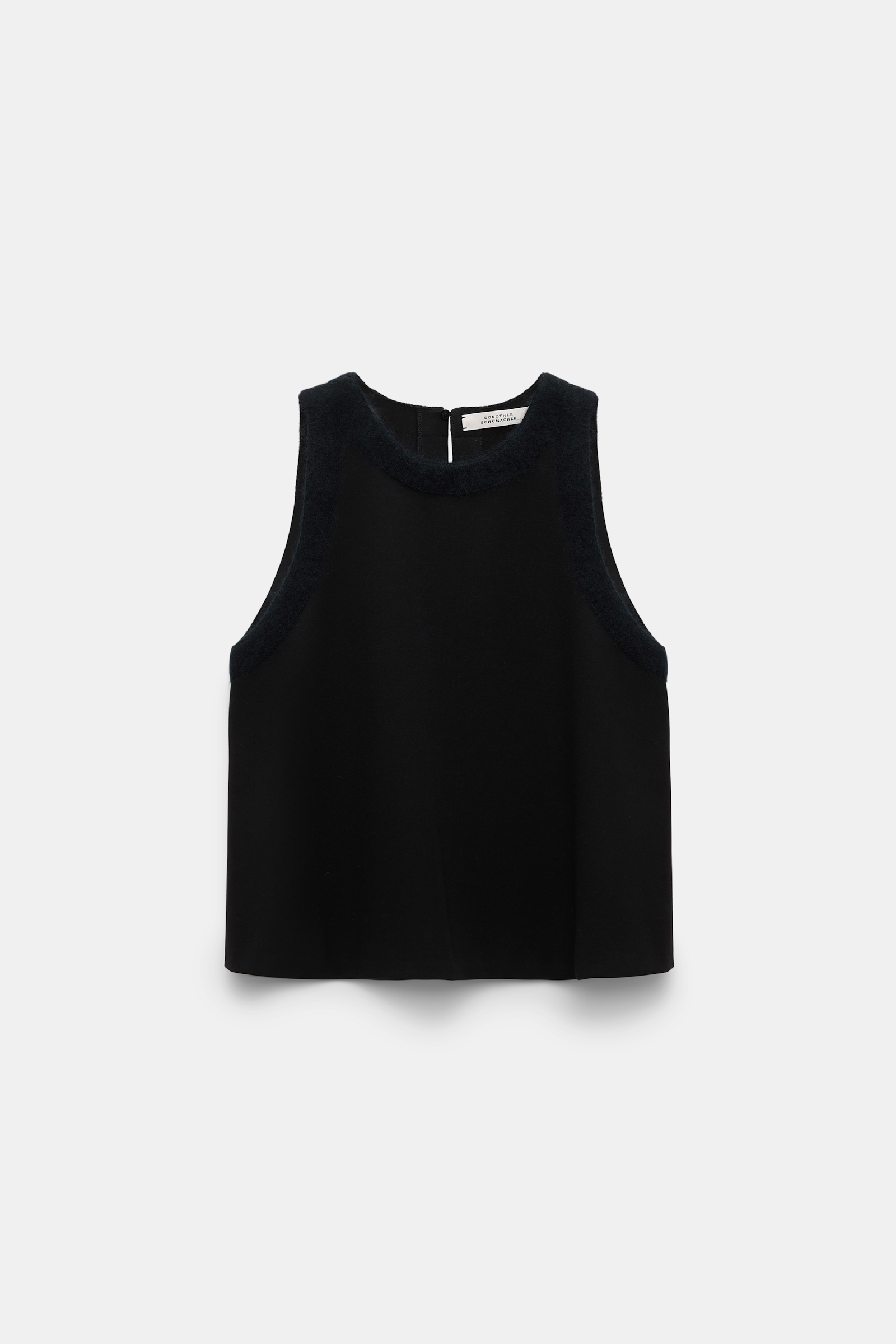 Dorothee Schumacher Shell in Punto Milano pure black