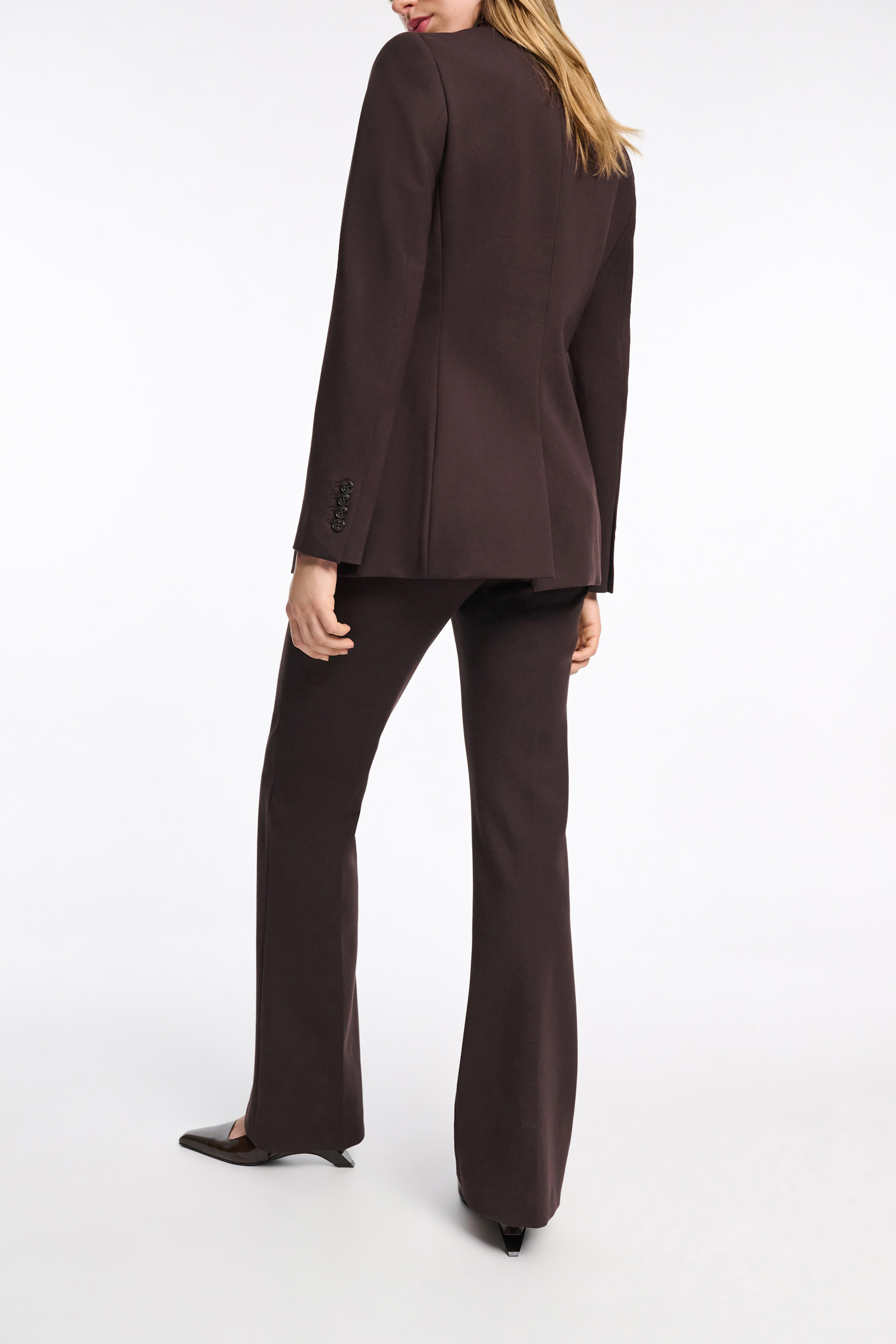 Dorothee Schumacher Blazer aus Punto Milano dark chocolate