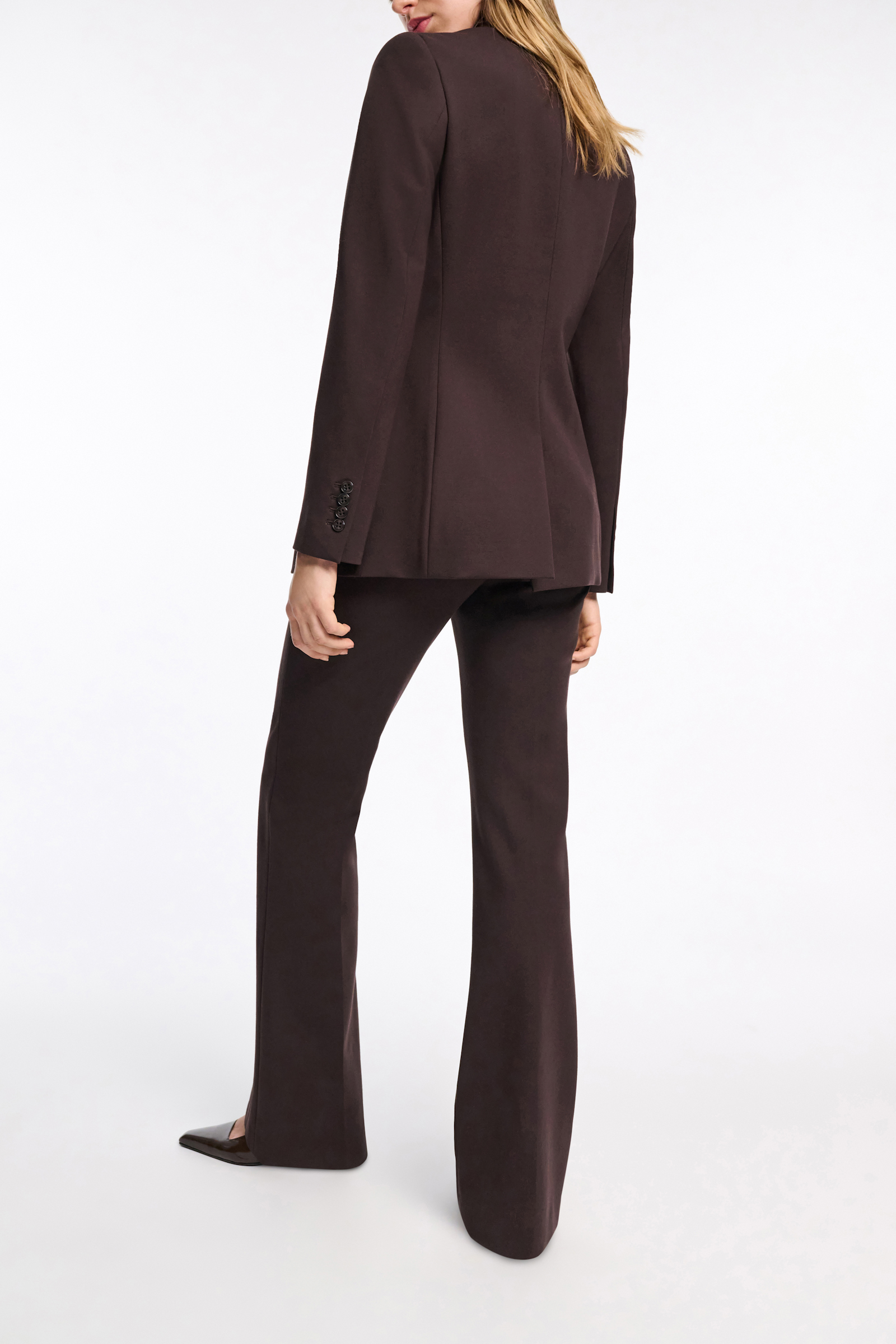 Dorothee Schumacher Blazer aus Punto Milano dark chocolate