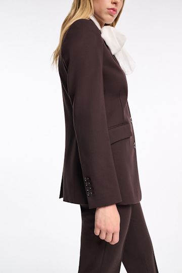 Dorothee Schumacher Punto Milano blazer dark chocolate
