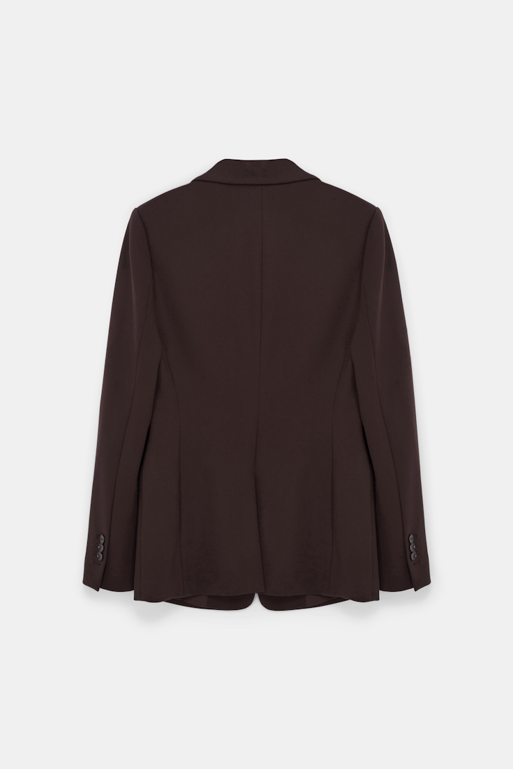 Dorothee Schumacher Blazer aus Punto Milano dark chocolate