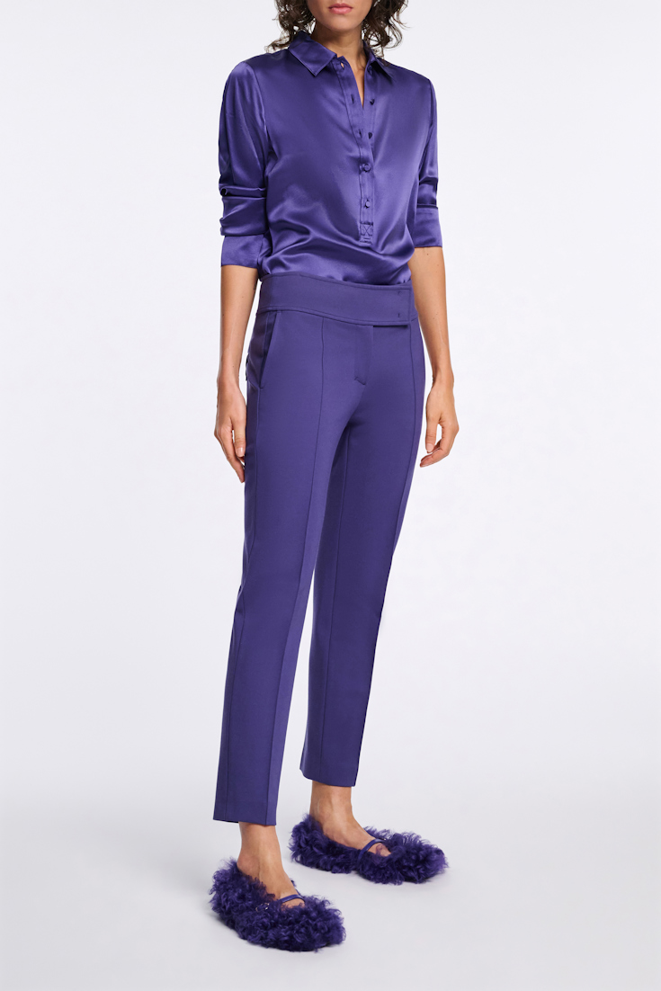 Dorothee Schumacher Cigarette pants in Punto Milano iris