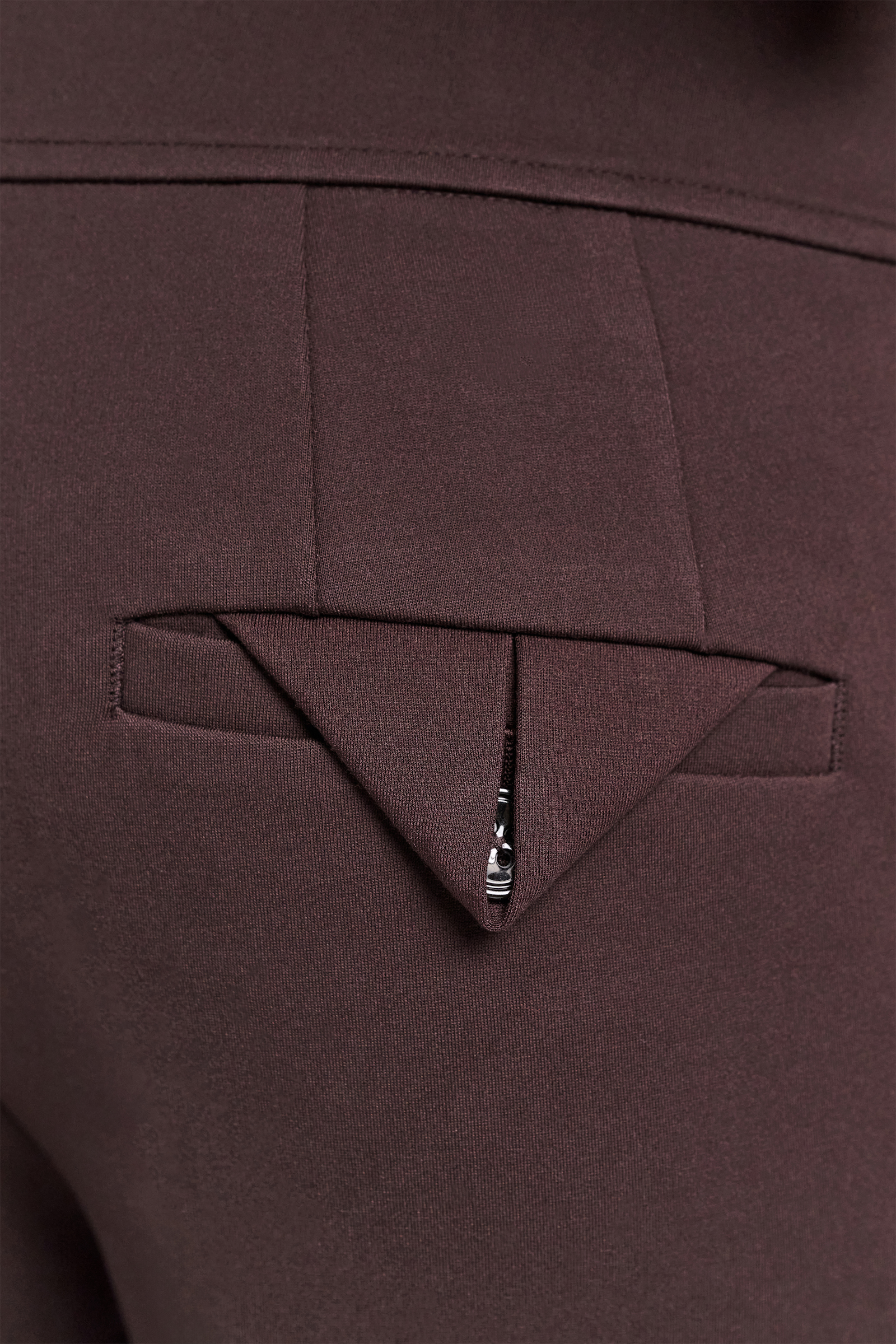 Dorothee Schumacher Cigarette pants in Punto Milano dark chocolate