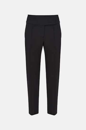 Dorothee Schumacher Cigarette pants in Punto Milano pure black