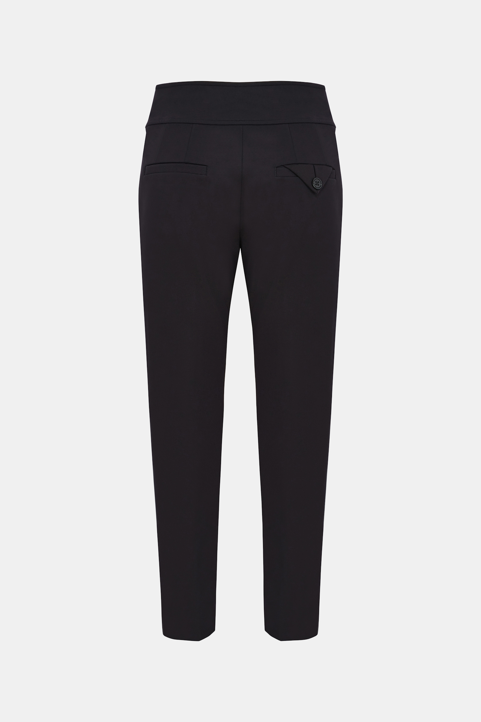 Dorothee Schumacher Zigarettenhose aus Punto Milano pure black
